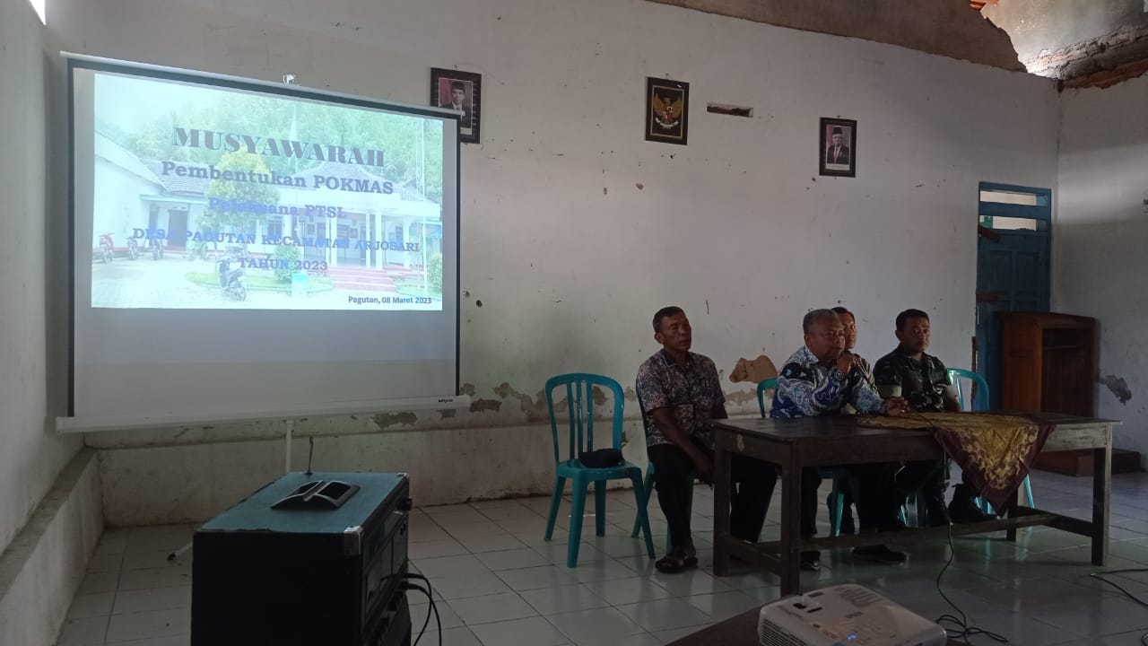 Musdes Pembentukan POKMAS Pelaksana PTSL di Desa Pagutan Tahun 2023